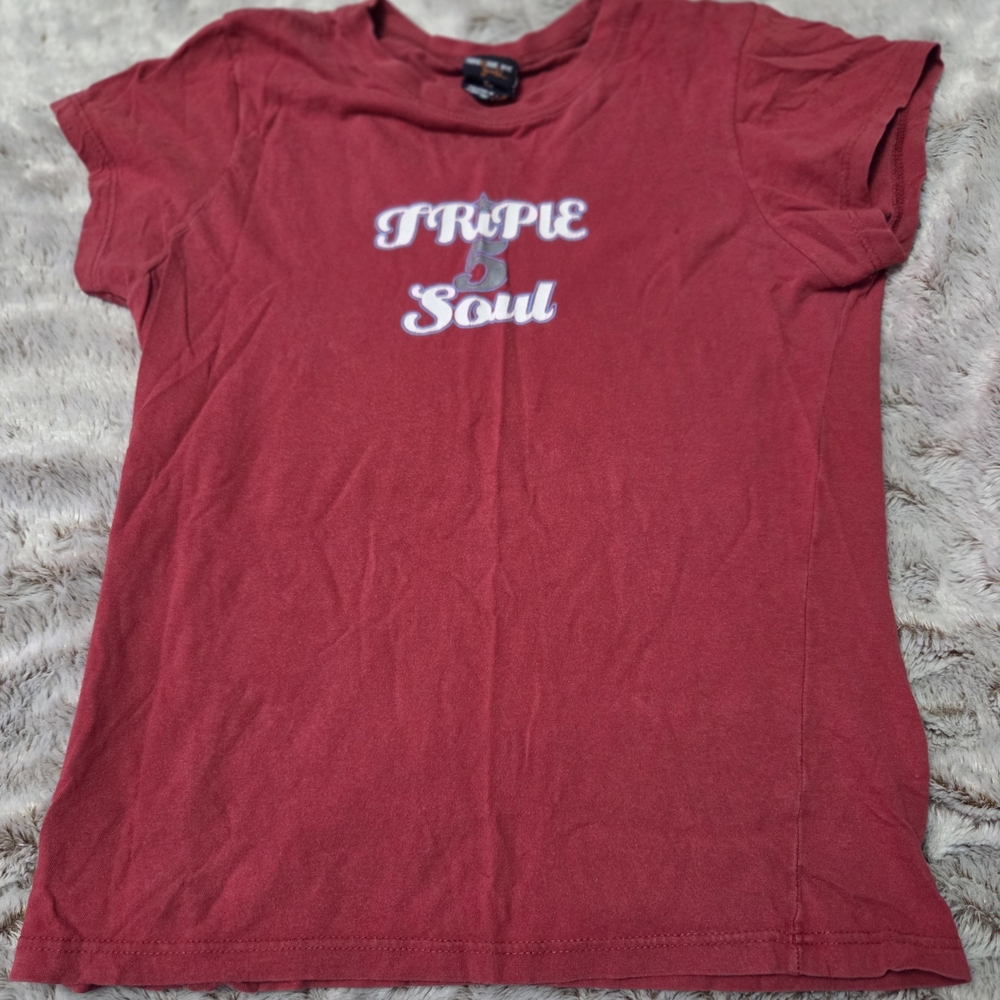 Triple Five Soul Red Short Sleeve Tee